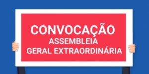 EDITAL DE CONVOCAÇÃO - ASSEMBLEIA-GERAL EXTRAORDINÁRIA -  21 de junho de 2022