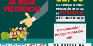 Ato Contra a Reforma Previdência 22/03/2019
